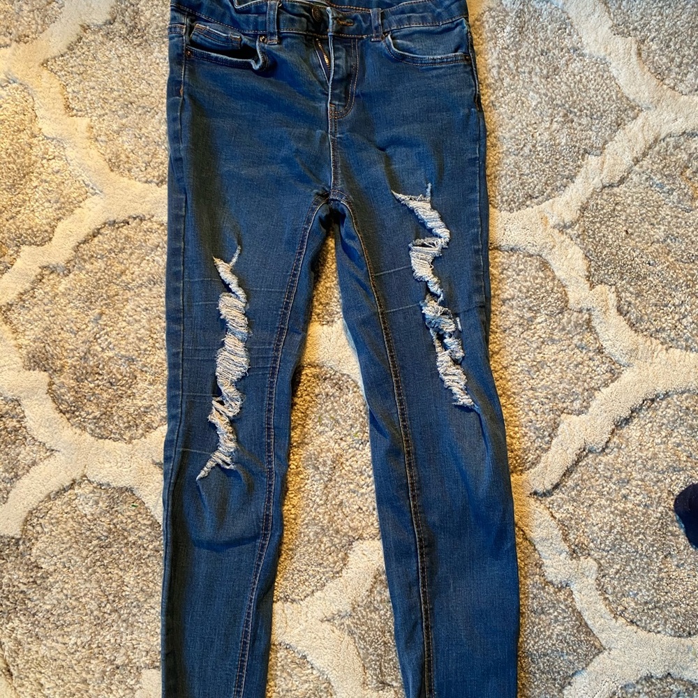 Target Ripped Jeans Trendy Teen